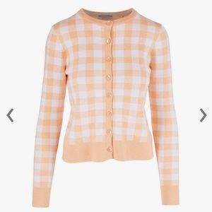 Kinross Gingham Cardigan